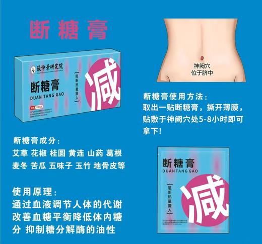 张仲景研究院三维一体SO排抗膏/缩胃膏/断糖膏  秀丽 商品图8