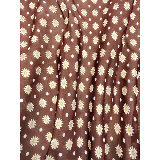 【贝拉推荐】小雏菊 法式小碎花 松紧腰 小雏菊碎花波点雪纺质地半裙 醋酸里布增加挺阔感 百搭所有春夏上衣 商品图8