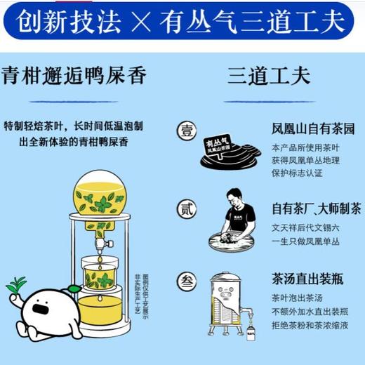 有丛气青柑鸭屎香乌龙茶520ml 商品图1