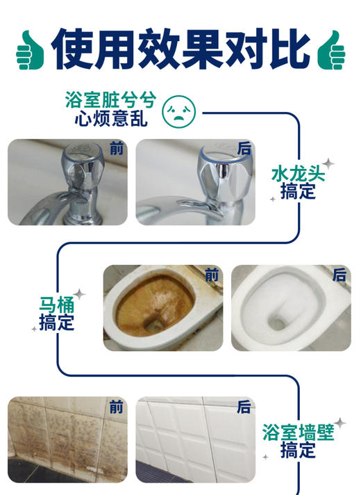 威宝浴室及厕所清洁剂 500ml 商品图6