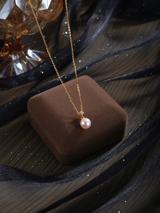 子佩集【悦己时光】银S925珍珠惜王妃套链项链【P3075】双色兰花草2602 商品图8