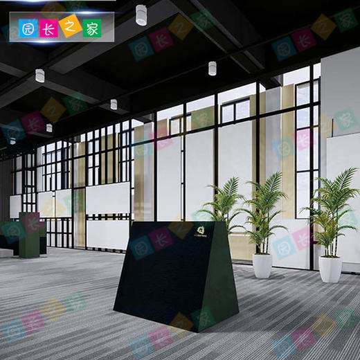 体能跑酷梯形木箱 商品图1