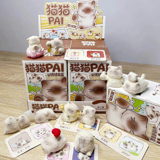 猫猫PAI情绪开演盲盒-纪念日百货门店同款169296871 商品图0