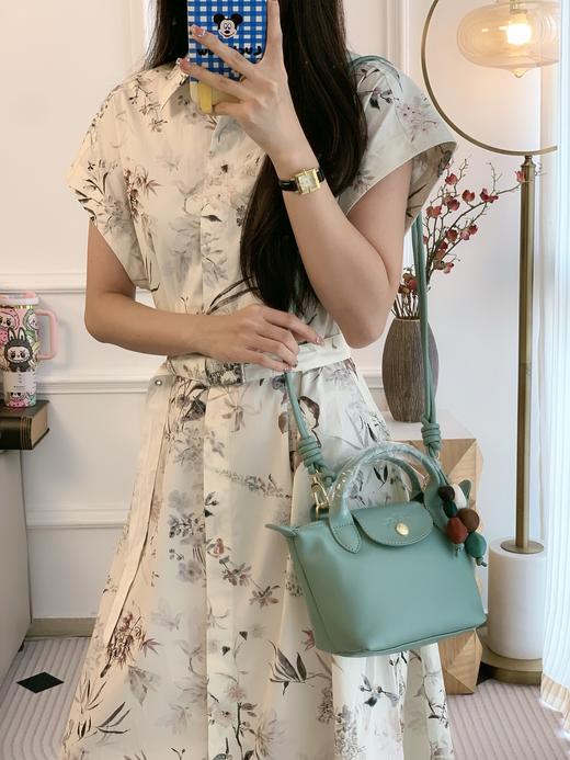 LC珑骧 牛皮Le Pliage Xtra XS串珠手提包迷你饺子包休闲斜挎包 特惠 Z-15866 商品图4