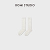 ROMI STUDIO“云朵袜”桑蚕丝混纺针织微弹卷边小腿袜 RWDSP02221 商品缩略图0