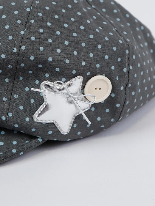 复古波点云朵帽鸭舌帽-纪念日百货门店同款169293566 商品图2