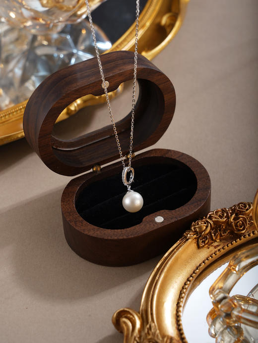 子佩集【光启时刻】银S925珍珠惜王妃吊坠【K2352】双色吊环(不含链)2602 商品图4