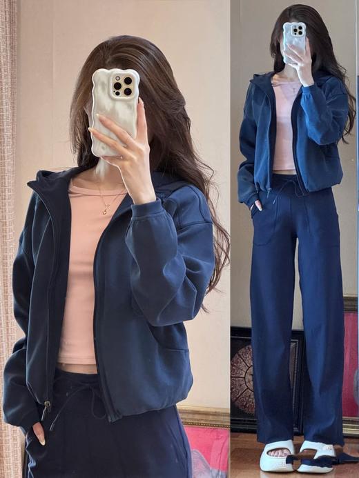 𝐥𝐮*🍋𝐒𝐨𝐟𝐭𝐬𝐭𝐫𝐞𝐦𝐞™ 女士拉链连帽衫 商品图9