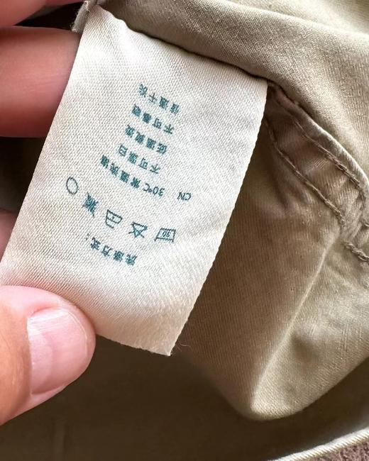 F031252时尚松弛慵懒老钱风刺绣情侣休闲商务牛仔尼龙衬衫外套 商品图14