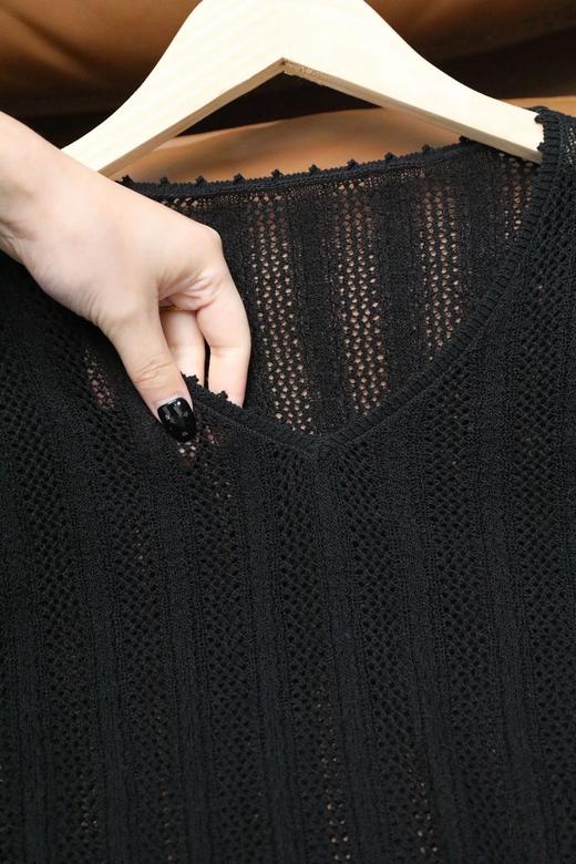 【服饰/饰品】朦胧微透天丝亚麻罩衫 B0125222 商品图9