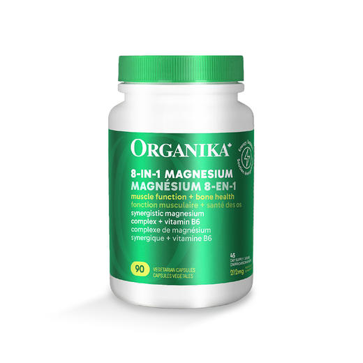 Organika 八合1镁补充剂90粒 商品图0