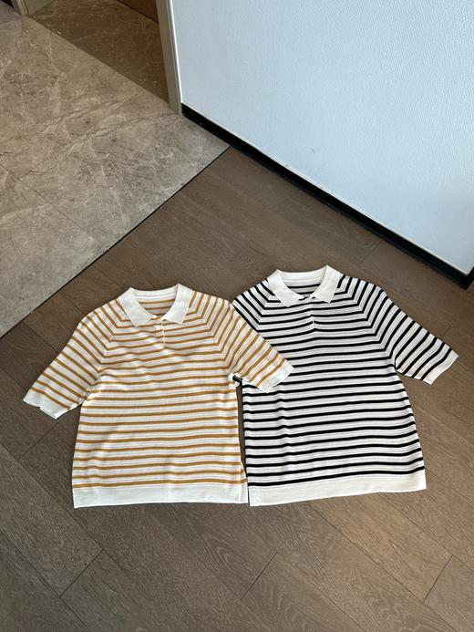 自带凉感的ici*e polo毛衫短袖 商品图0