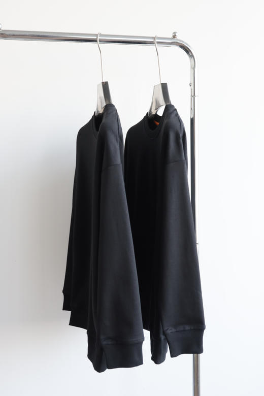 L/P 诺亚 春款 双面平纹圆领套头薄圆领卫衣 WY021 商品图5