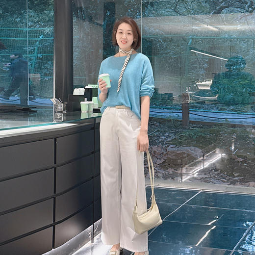 （进口面料）火桐hooton 舒柔特系列 窄版直筒裤 商品图4