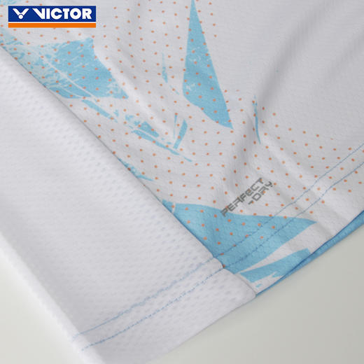 【618活动进行中】VICTOR威克多羽毛球服男女款轻薄透气大赛款运动短袖T-60017 商品图5