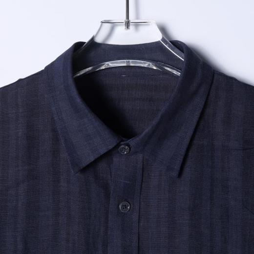 SDSA男装2026新款高贵轻奢极简风百搭时尚长袖衬衫百搭宽松衬衣 商品图1