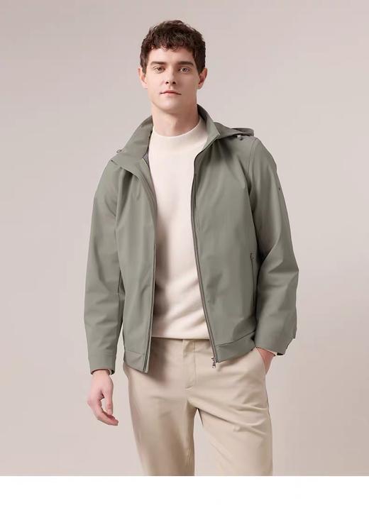 点此购买 哈吉斯春秋季男士商务休闲夹克外套 zc 342047 商品图9