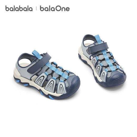 【balaOne】巴拉巴拉童鞋儿童凉鞋男童运动鞋2026夏新户外包头鞋 商品图4