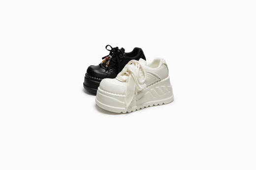 MIO2026春季新款春深运动休闲板鞋女单鞋M261519519 商品图3