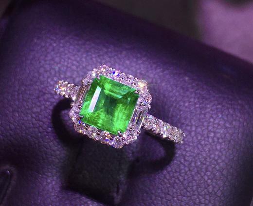 1.03ct祖母绿戒指 商品图4