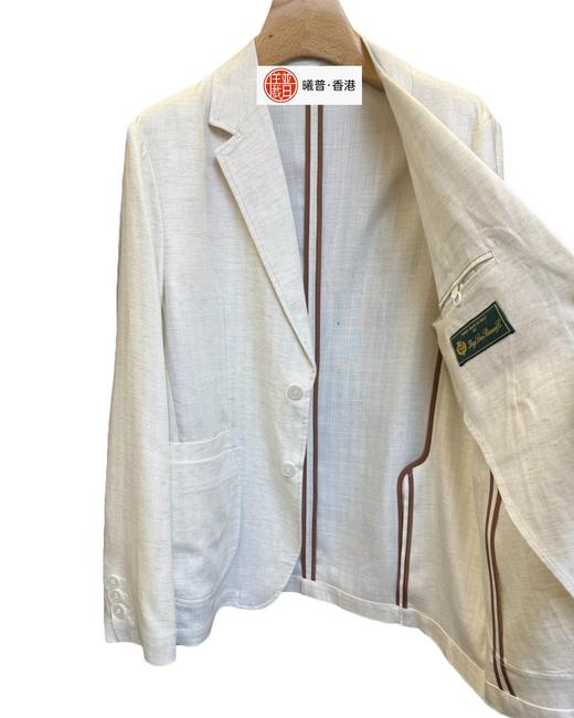 男款刺绣亚麻西装外套ho015 商品图3