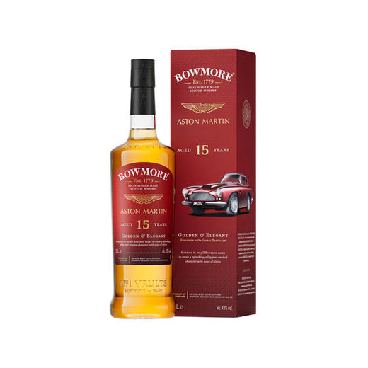 波摩 15年单一纯麦威士忌阿斯顿马丁2023版1000ml 商品图0