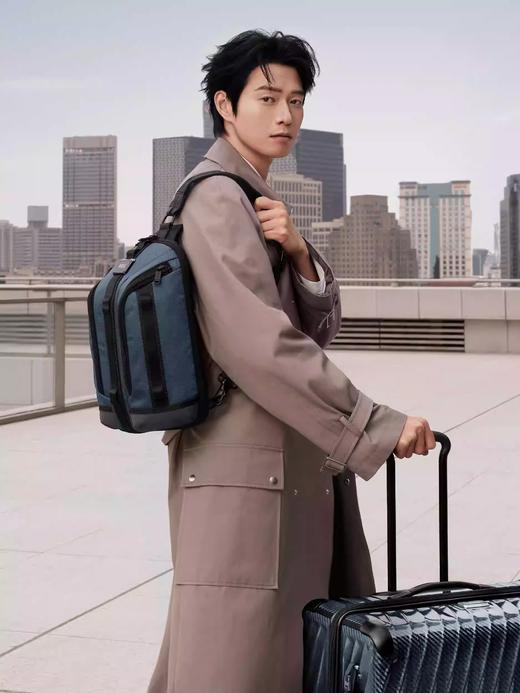 TUMI 斜挎包男  0232743PVM-F 蓝色.【刻字后发出的商品，不支持退换货服务】 商品图1