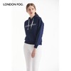 【直发】LONDON FOG/伦敦雾女士连帽休闲卫衣,棉涤氨空气层双面布面料LW19KJ105W 商品缩略图2