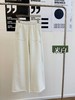 F031262暖皮绒休闲大口袋垂感宽松遮肉显瘦女士阔腿裤长裤 商品缩略图13