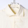 SDSA男装2026新款高贵轻奢极简风纯色亚麻长袖衬衫百搭时尚衬衣 商品缩略图1