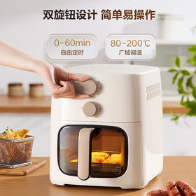 SUPOR/苏泊尔  家用6L可视远红外加热免翻电炸锅KJ60Y807