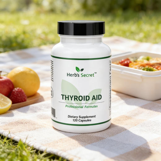 Herb's Secret THYROID AID甲状腺素胶囊120粒 商品图5