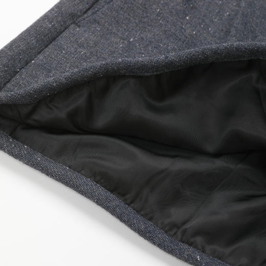 ROMI STUDIO羊毛混纺卷边铝丝造型感低腰花苞三分短裤RWCSXG7366 商品图3