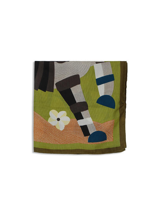 复古艺术印花设计混款方巾丝巾-纪念日百货门店同款169696832 商品图0