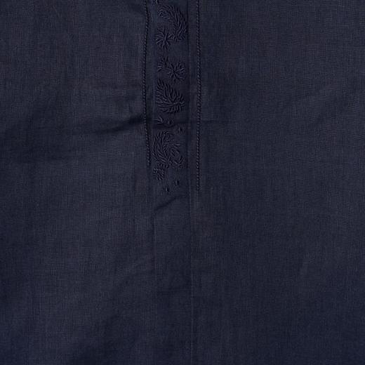 SDSA男装2026新款高贵轻奢新中式刺绣花卉设计长袖衬衫百搭衬衣 商品图2