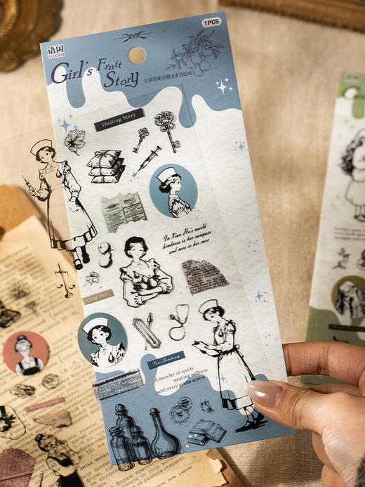 语闲女孩的果实物语系列贴纸 商品图3