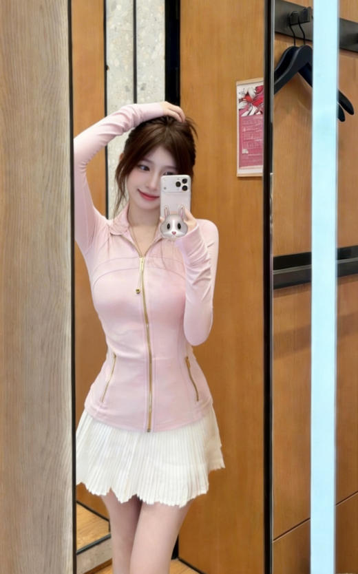 点此购买 Lululemon露露Define系列Nulu面料女士金标拉链运动夹克外套 ggd 342095 商品图6