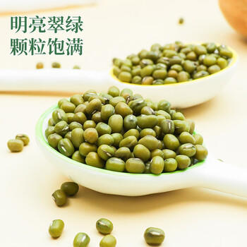 祁连裕农有机绿豆3.6斤真空装可发豆芽打豆浆绿豆汤绿豆粥豆沙原料 /粮油调味 /杂粮 /杂豆类 商品图0