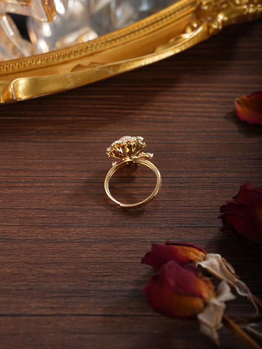 子佩集【仙姬缀梦】银S925珍珠惜王妃戒指【R2298】双色蝴蝶结横向2602 商品图5