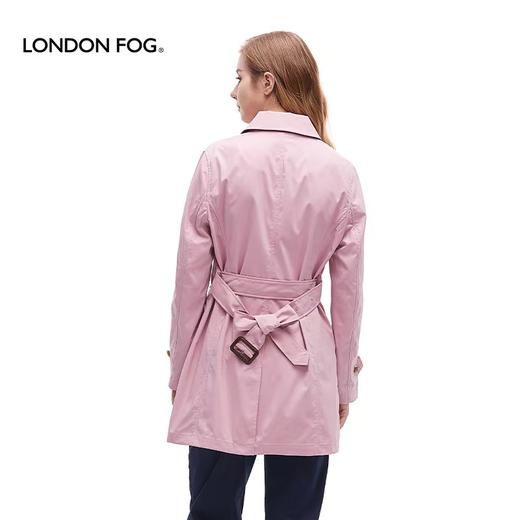 【直发】LONDON FOG/伦敦雾 新品女士翻领暗门襟中款风衣款外套﹣LS21WF131W 商品图2