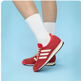 优选丨【奥莱直发】adidas阿迪达斯 SL 72 经典复古薄底运动鞋T头鞋