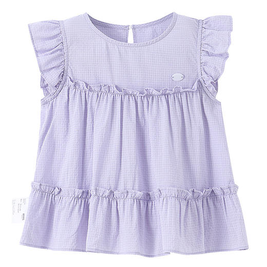 【实体店同款】女童圆领短袖上衣夏季新款安奈儿童装XG621195 商品图7