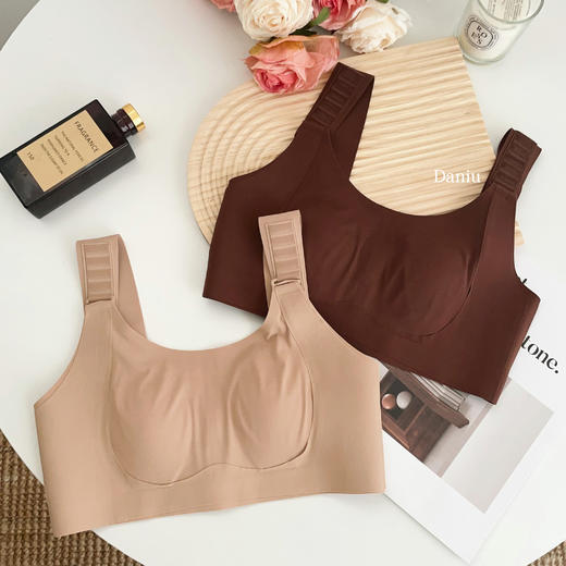 任意提阶梯智能肩带款显小提拉收副乳7档调节肩带固定杯不跑杯不空杯爆款内衣文胸 商品图8