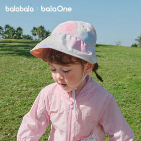 巴拉巴拉女童帽子2026年夏季新款遮阳帽宝宝运动防紫外线防晒帽潮