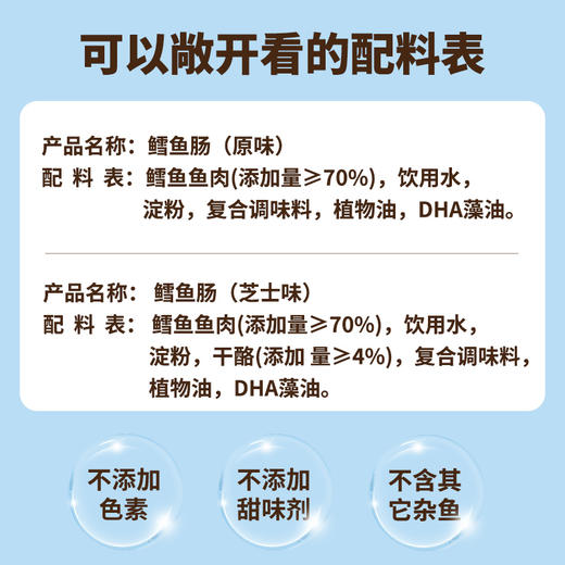 【醒粉福利29.9元2罐（共100根）】炎亭渔夫鳕鱼肠（70%鳕鱼含量） 商品图2