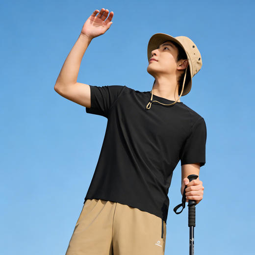 英国Schenvega 情侣款lulu云感裸肤 10A抗菌 防晒驱蚊山茶香T恤 B57-2606 商品图6