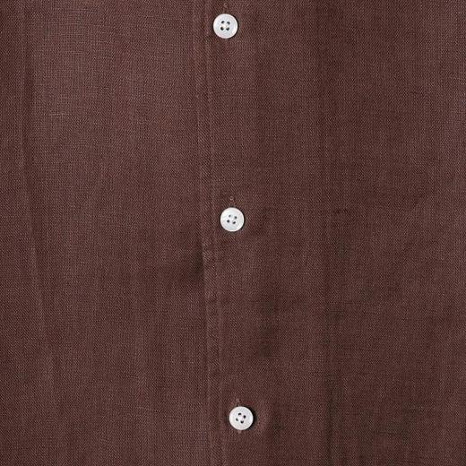 SDSA男装2026新款高贵轻奢极简风纯色长袖衬衫百搭时尚复古衬衣 商品图2