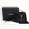 【全新】CHANEL香奈儿25bag系列AS5600 B20304 94305中号黑金荔枝牛皮25bag双肩包小书包女士090326TJ45 商品缩略图1