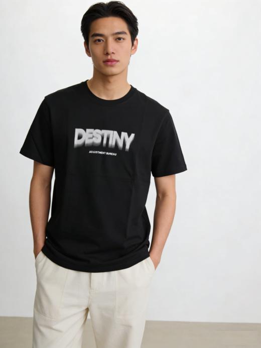 佐丹奴男装26年新款印花短袖T恤01096302 商品图11