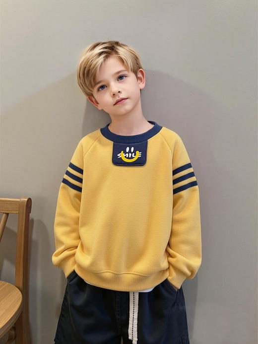 【49.9元/2件起任选】儿童春季卫衣卫裤男童女童休闲卫衣休闲裤 商品图9